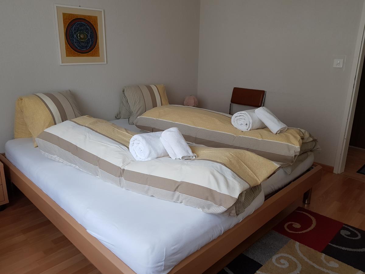 Haus Marmotta Apartment Leukerbad Luaran gambar